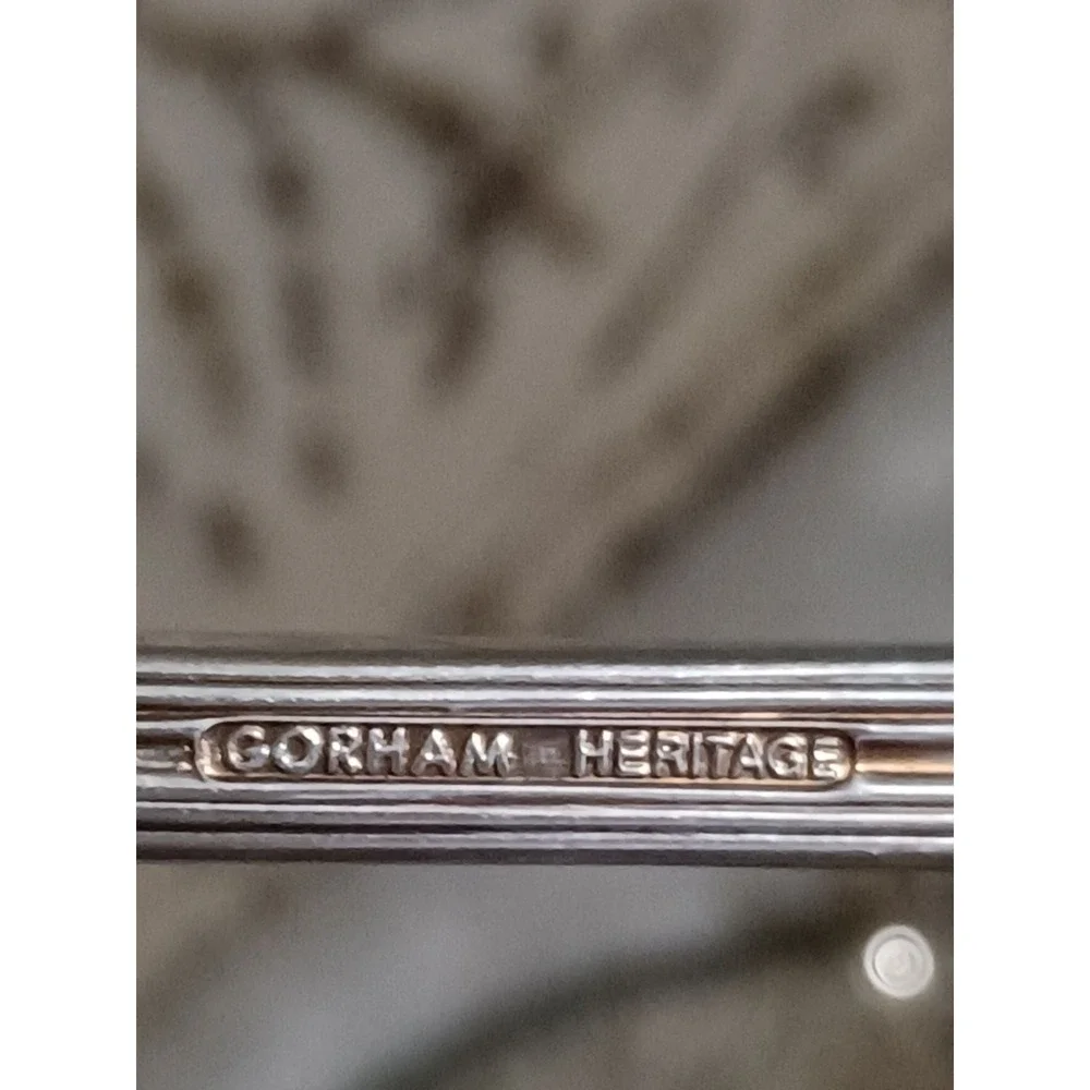 Gorham Heritage Silver Plate serving utensils